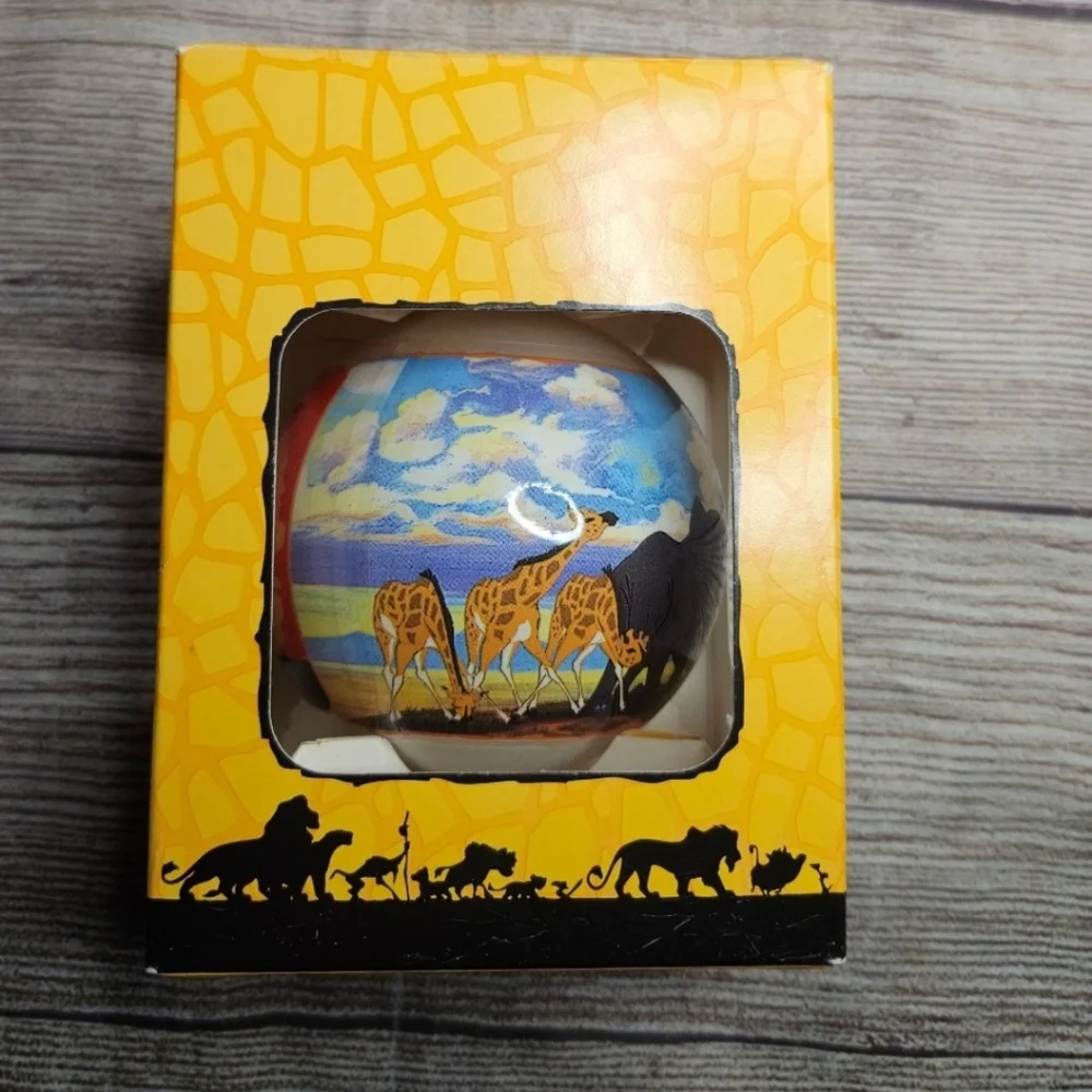 Vintage 1994 Disney The lion king christmas ball ornament
